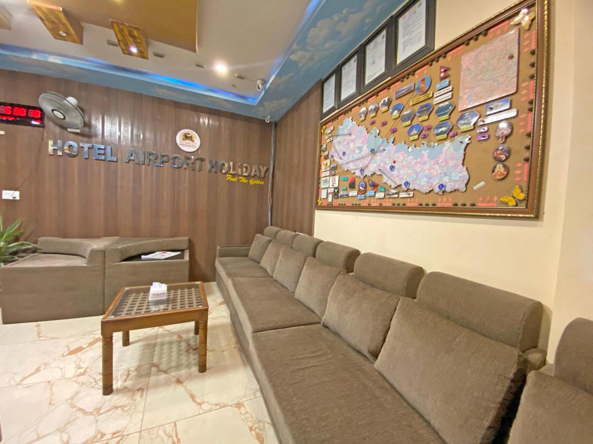 Hotel Airport Holiday Kathmandu Exterior foto