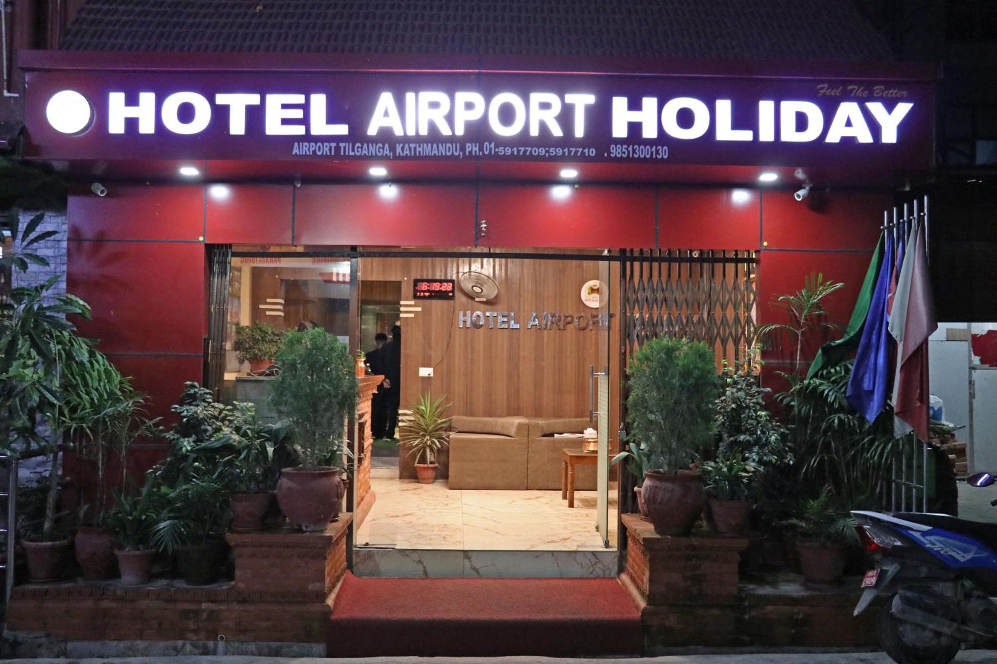 Hotel Airport Holiday Kathmandu Exterior foto
